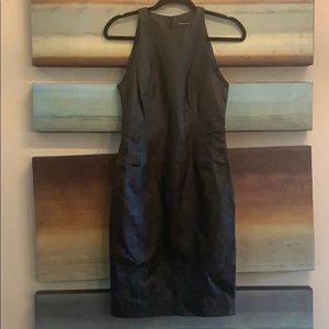 🔥French Connection | Faux Leather Dress